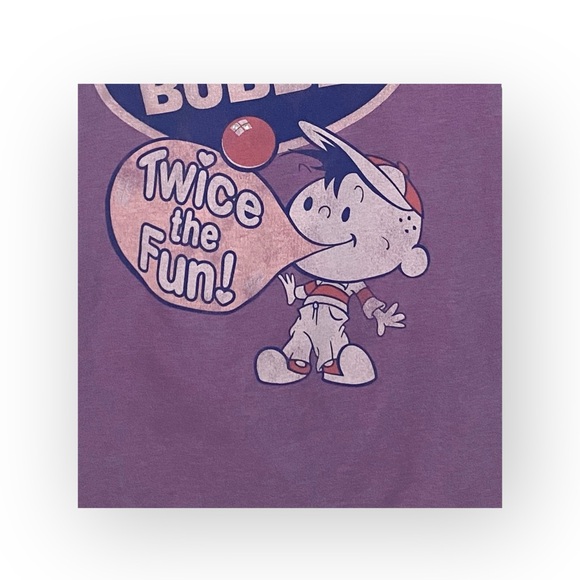 new Garan-Tees  Girls Dubble Bubble Glitter Tee  Lavender  Girls Large 10 12 - Picture 13 of 16